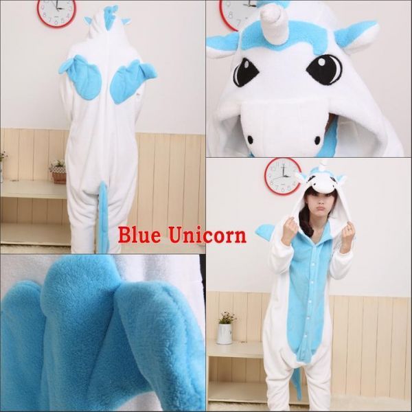 Kigurumi de Unicórnio Azul ~