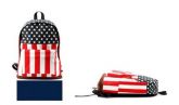 Mochila com "estampa" dos Estados Unidos