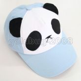 Boné de panda Azul Claro