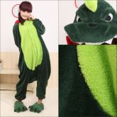 Kigurumi de Dinossauro Verde ~